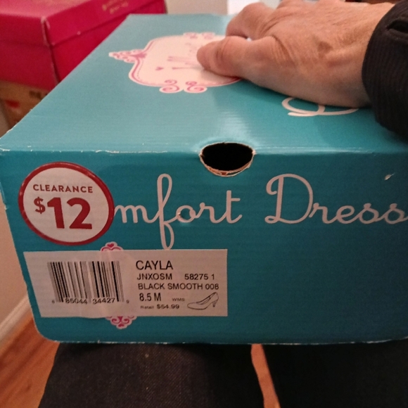 Lily Black Comfort Cushion Women's Shoes - Picture 5 of 5